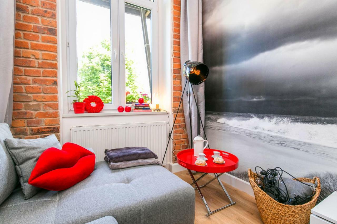 Berg Apartament Red Obok Starego Miasta Gdańsk Eksteriør bilde